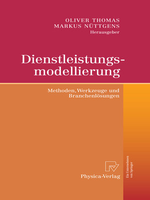 cover image of Dienstleistungsmodellierung